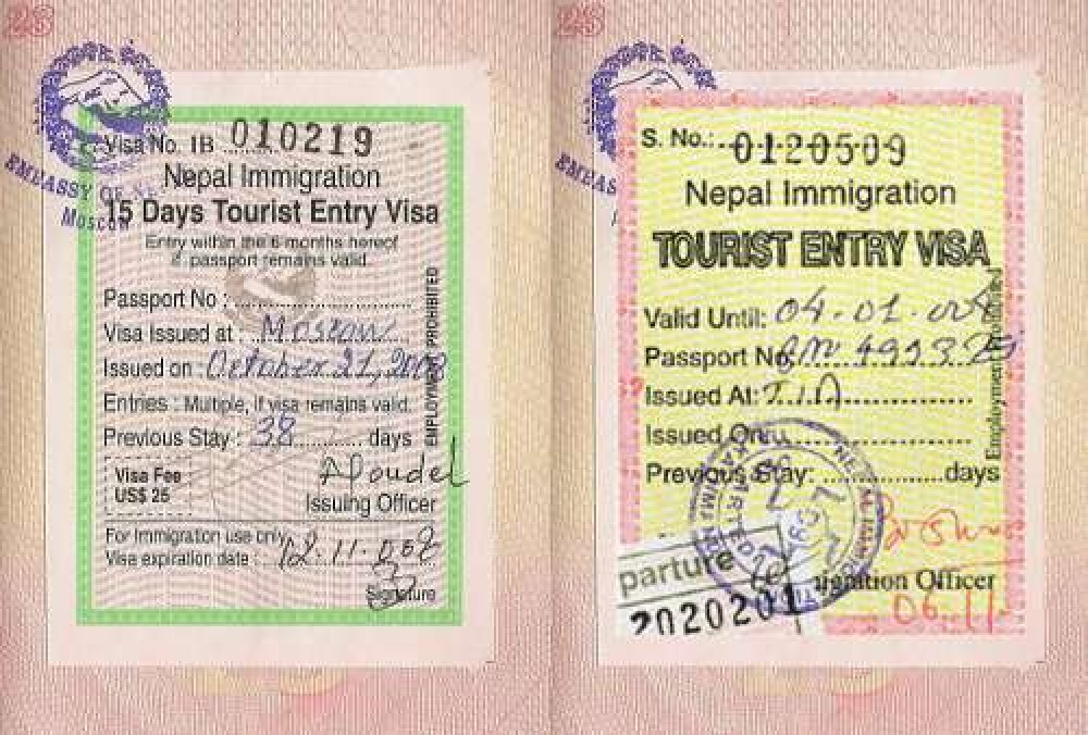 visit to nepal from india passport required