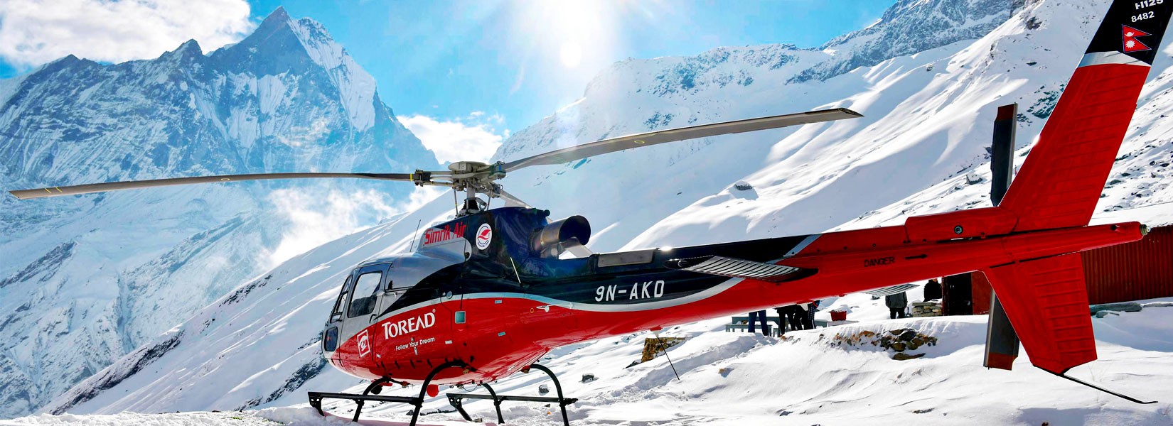 A complete guide for Helicopter Tour in Annapurna Region